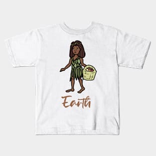 Earth Elemental Kids T-Shirt